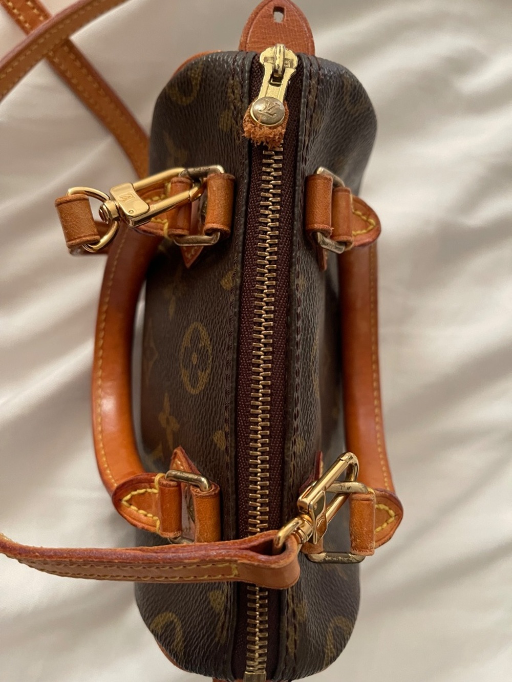Louis Vuitton Nano Bag with Strap - Picture 16 of 16
